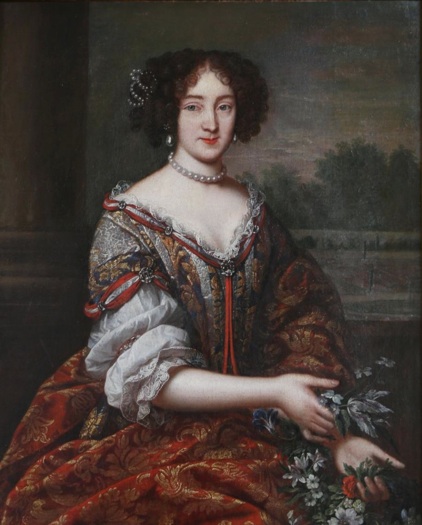 A Lady of Quality ca 1670 attrib Henri Gascard 1635-1701
Maison Mérouvel Antiquité 
Mortagne-au-Perche
